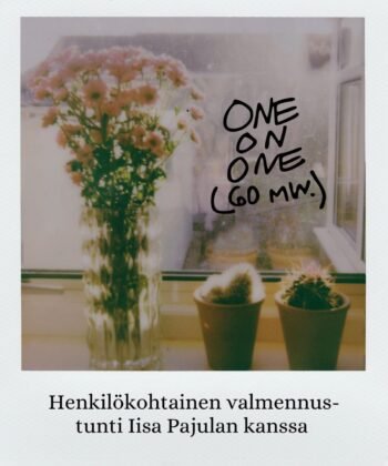 ONE ON ONE 60 min – henkilökohtainen valmennustunti Iisa Pajulan kanssa (12.9.2025 klo 16:30-17:30)